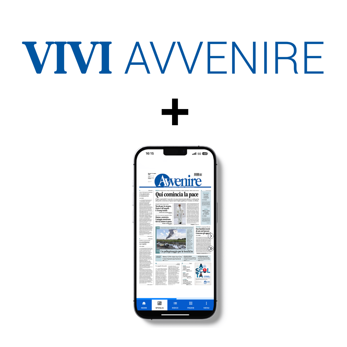 Vivi Avvenire + 1 anno Avvenire DIGITALE - Abbonamenti